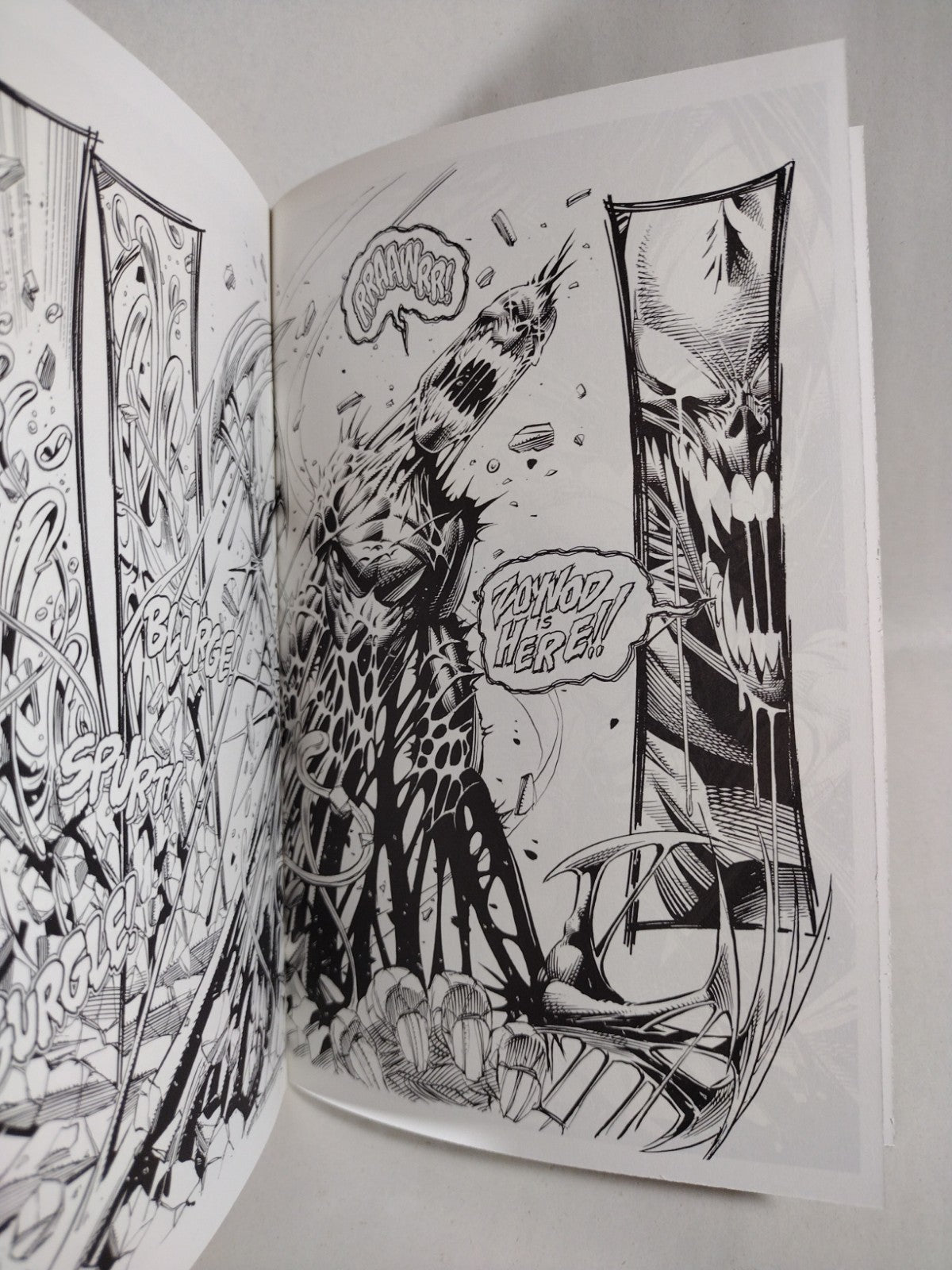 PITT #3 (1993) Image Comic Deluxe Holofoil Embossed Ashcan Signed Keown Hotton