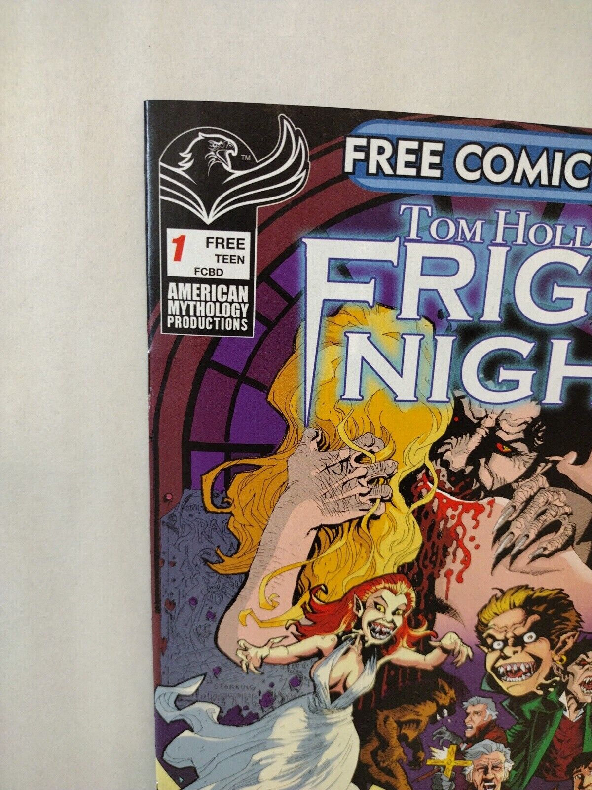 Fright Night FCBD #1 (2023) American Mythology Tom Holland Unstamped New NM