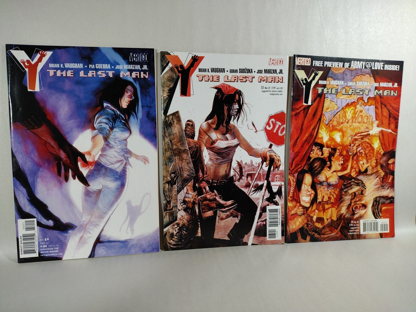 Y The Last Man (2005) Vertigo Comic Lot Set #37-60 Brian K Vaughn VF-NM