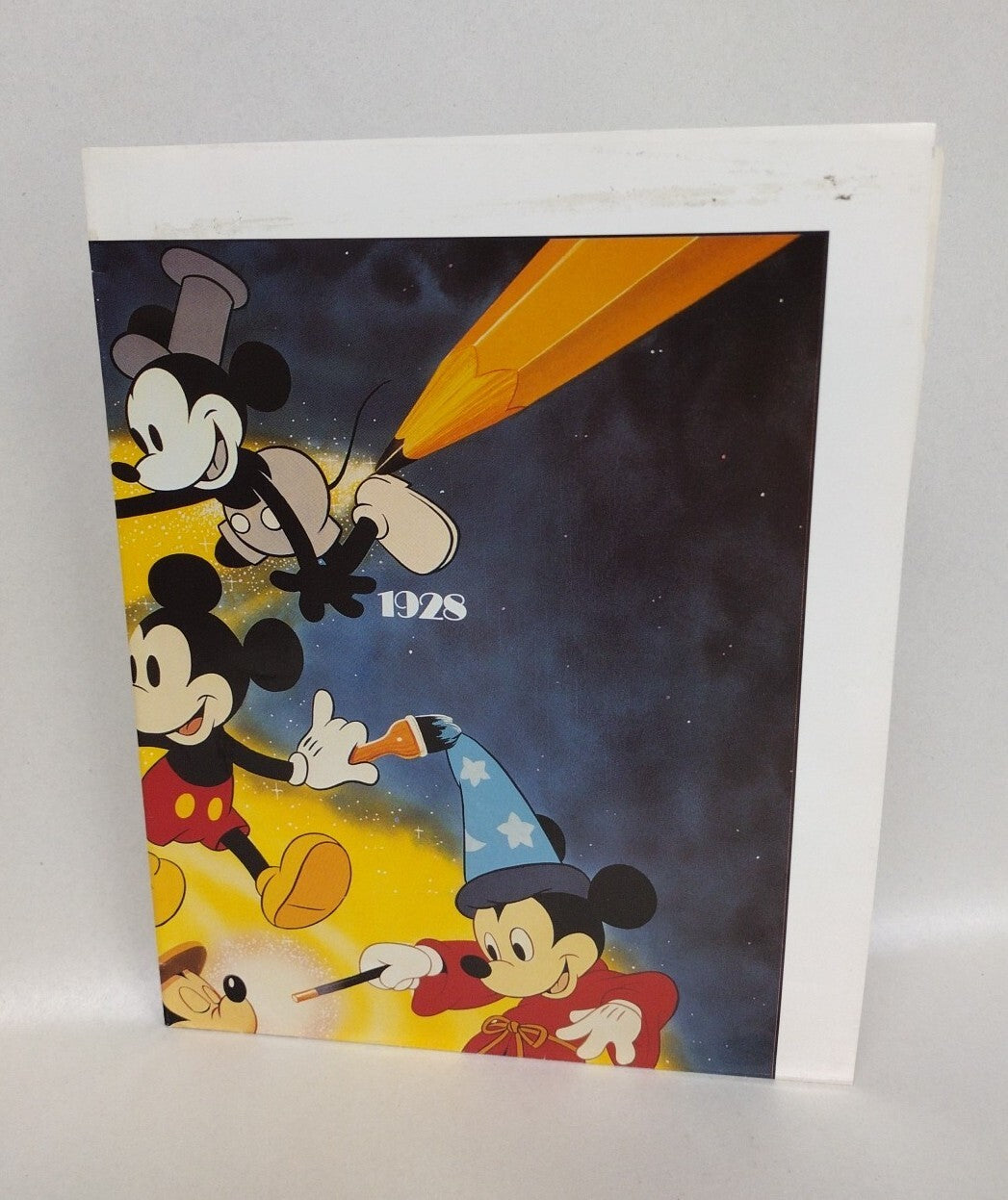 Vintage Disney Mickey Mouse Generations Through the Years Poster