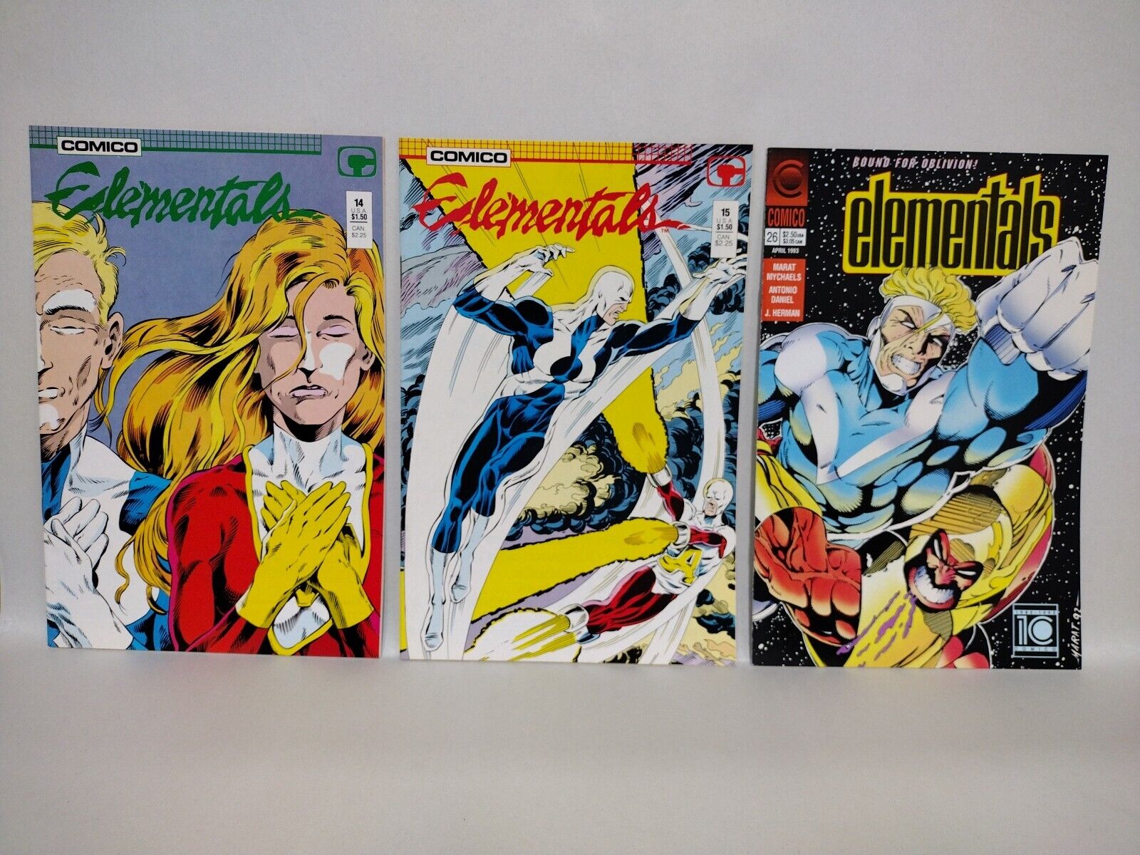 Elementals 1984 Comic Lot  3 5 7 8 10 11 14 15 26 Special Fathom 1-3 Monolith 4