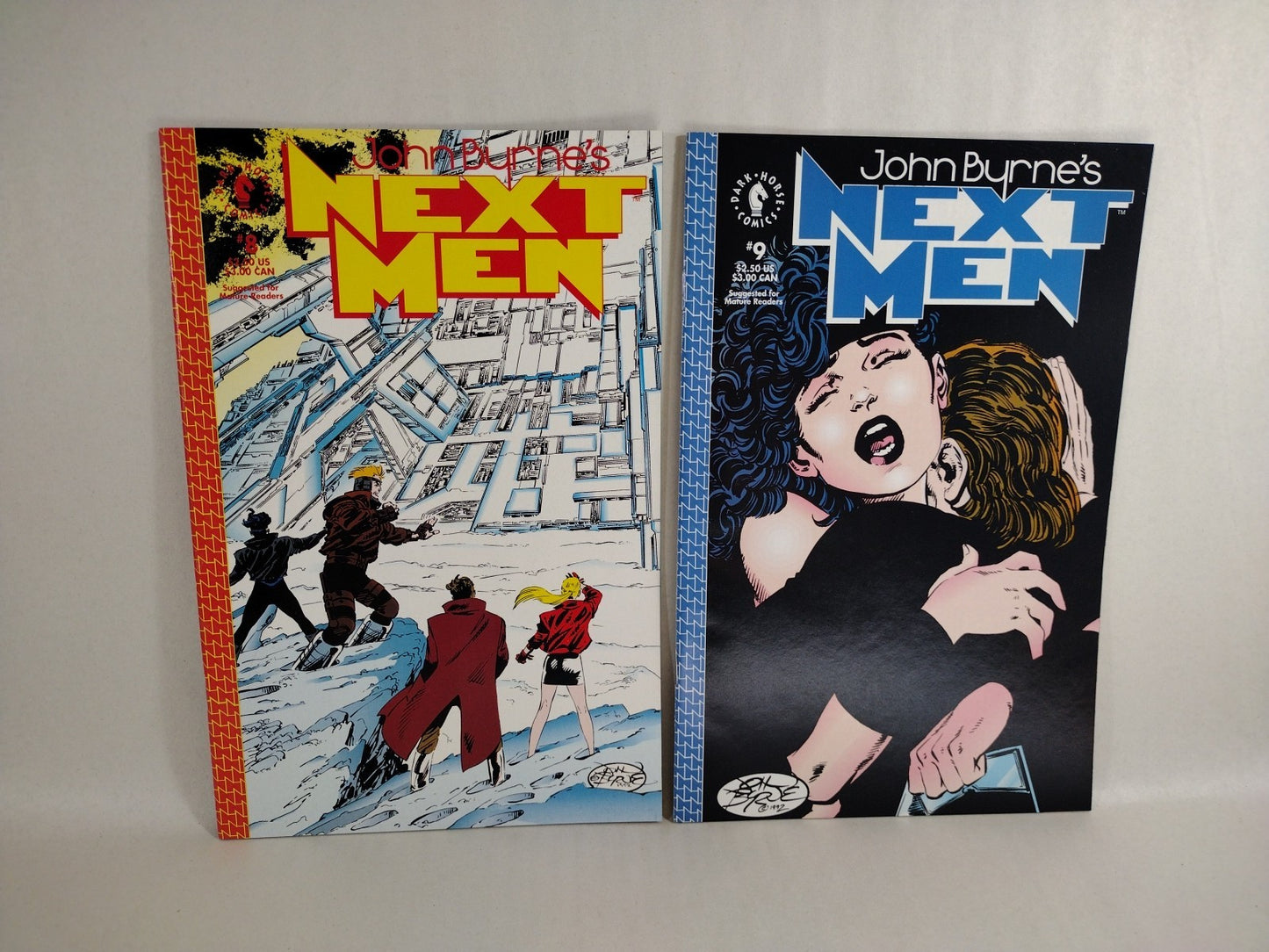 JOHN BYRNE'S NEXT MEN (1992) Dark Horse Comic Lot Set #0 1-10 VF-NM