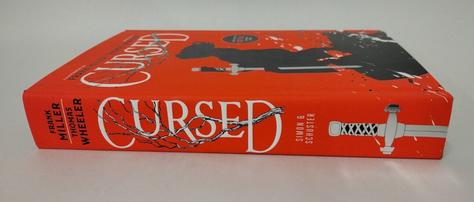 Cursed (2019) Thomas Wheeler Frank Miller Illustrated Novel DJ HC New