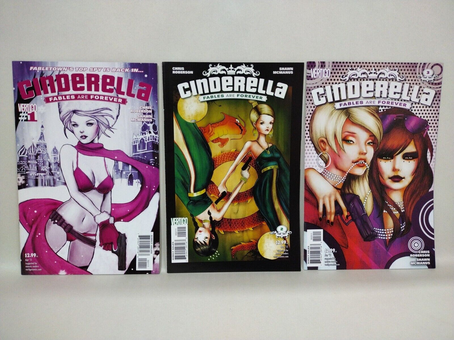 Cinderella Complete Vertigo Fables Are Forever & Fabletown With Love Comic Sets