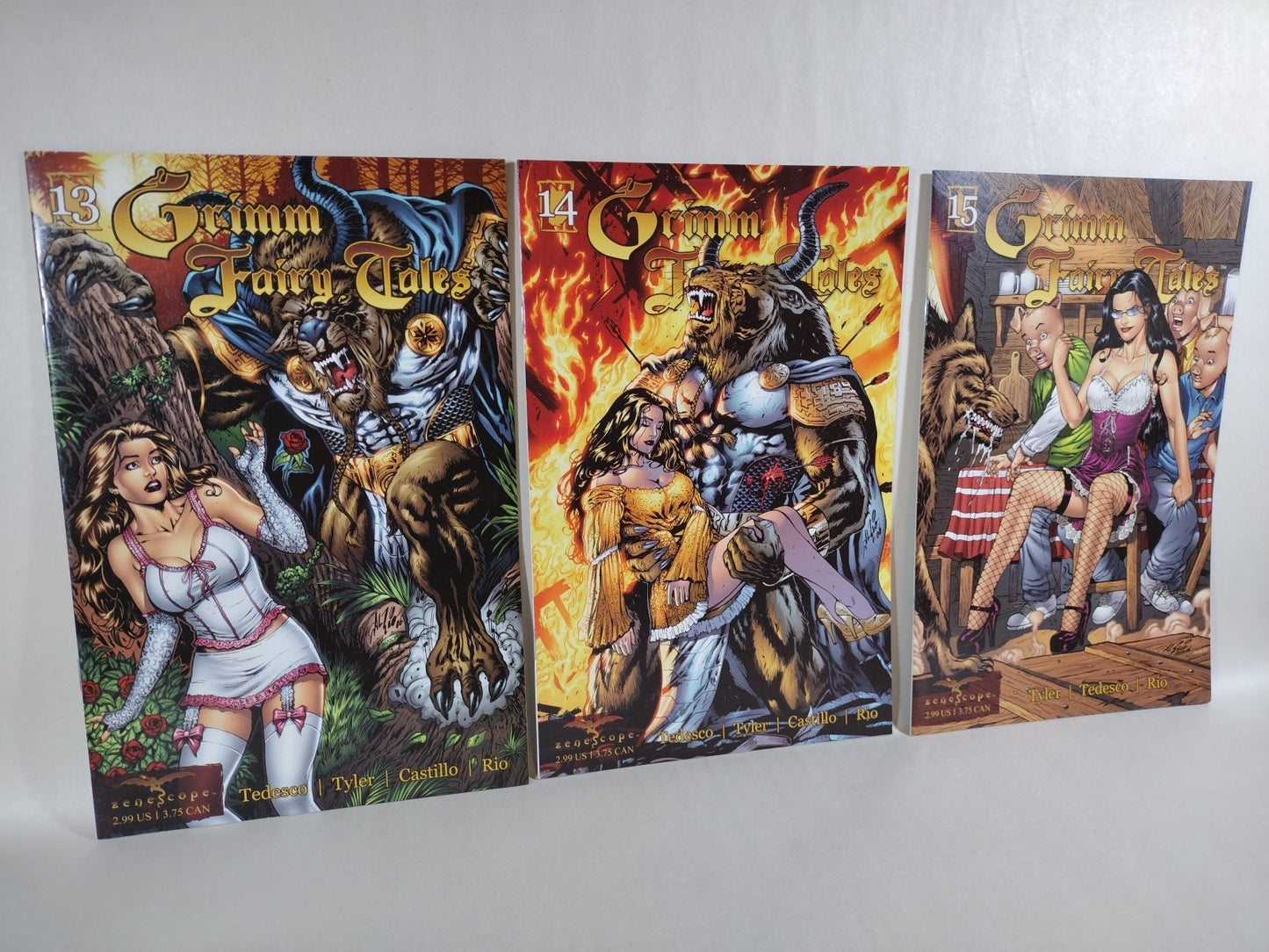 Grimm Fairy Tales 2007 Zenescope Comic Lot Set #13-43 Annual 2007 08 Giant SZ 1