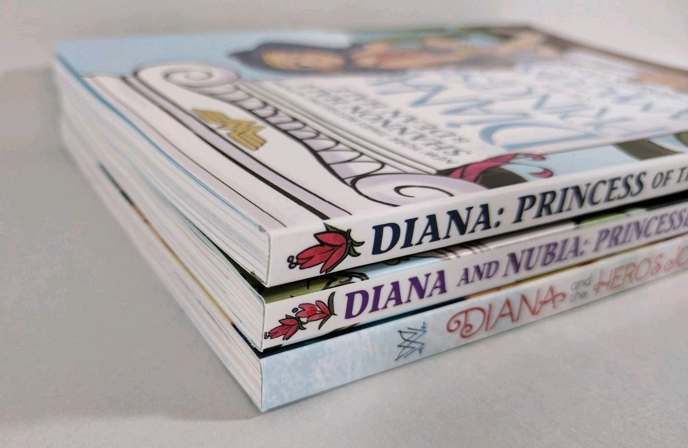 Diana Princess Princess Of The Amazon (2020) All Ages Digest 3 Graphic Novel Set