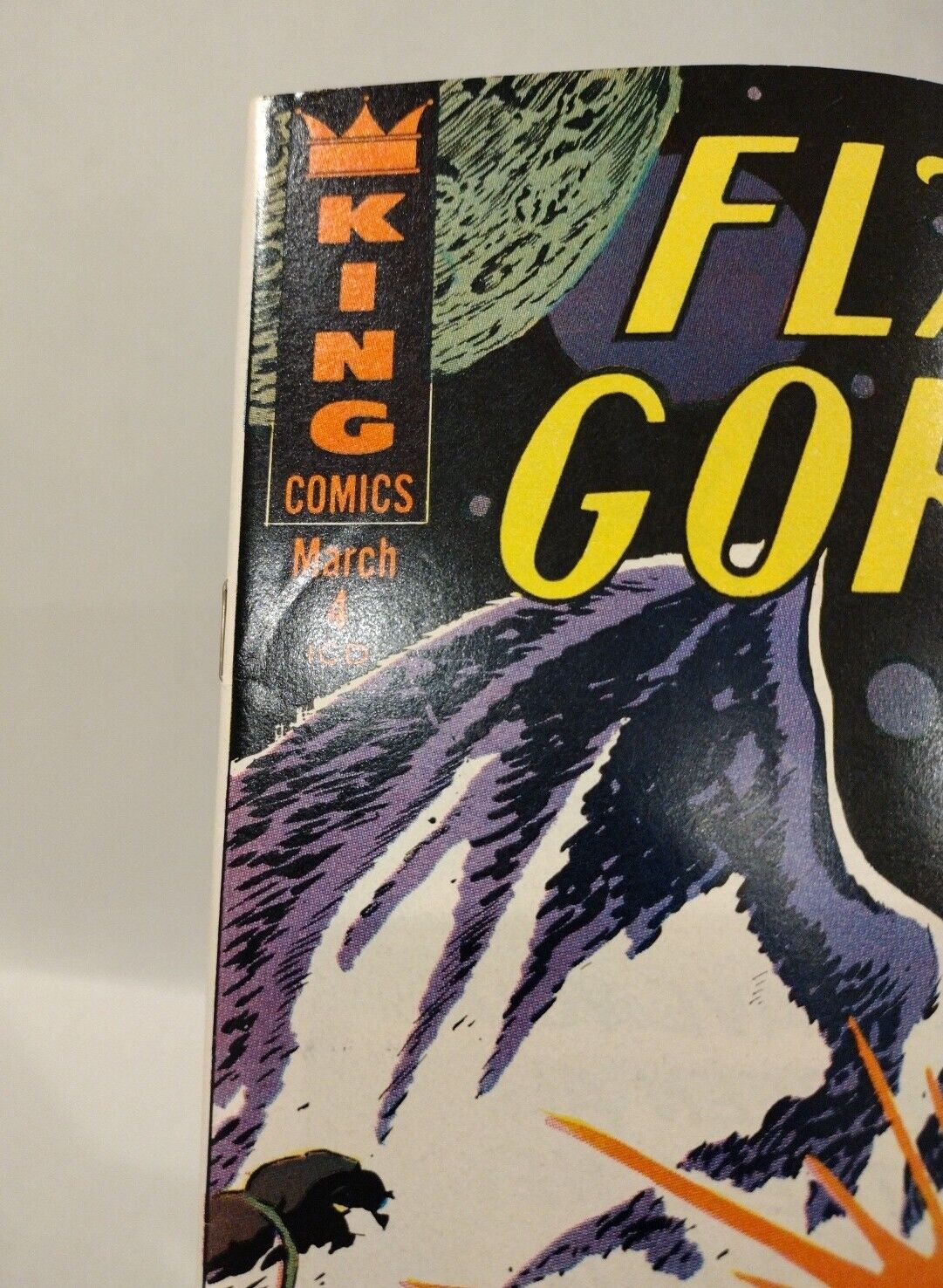 FLASH GORDON #4 (1967) King Comics Al Williamson Cover Dr Zarkov Mongo VF-NM