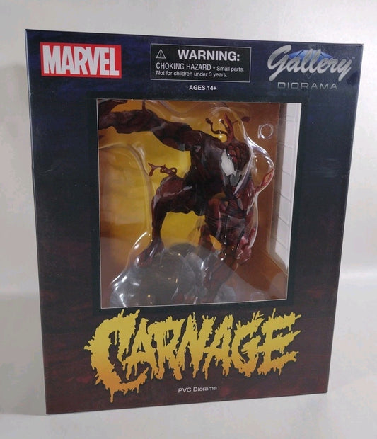 Marvel Gallery CARNAGE 9" PVC Diorama Diamond Select New In Box
