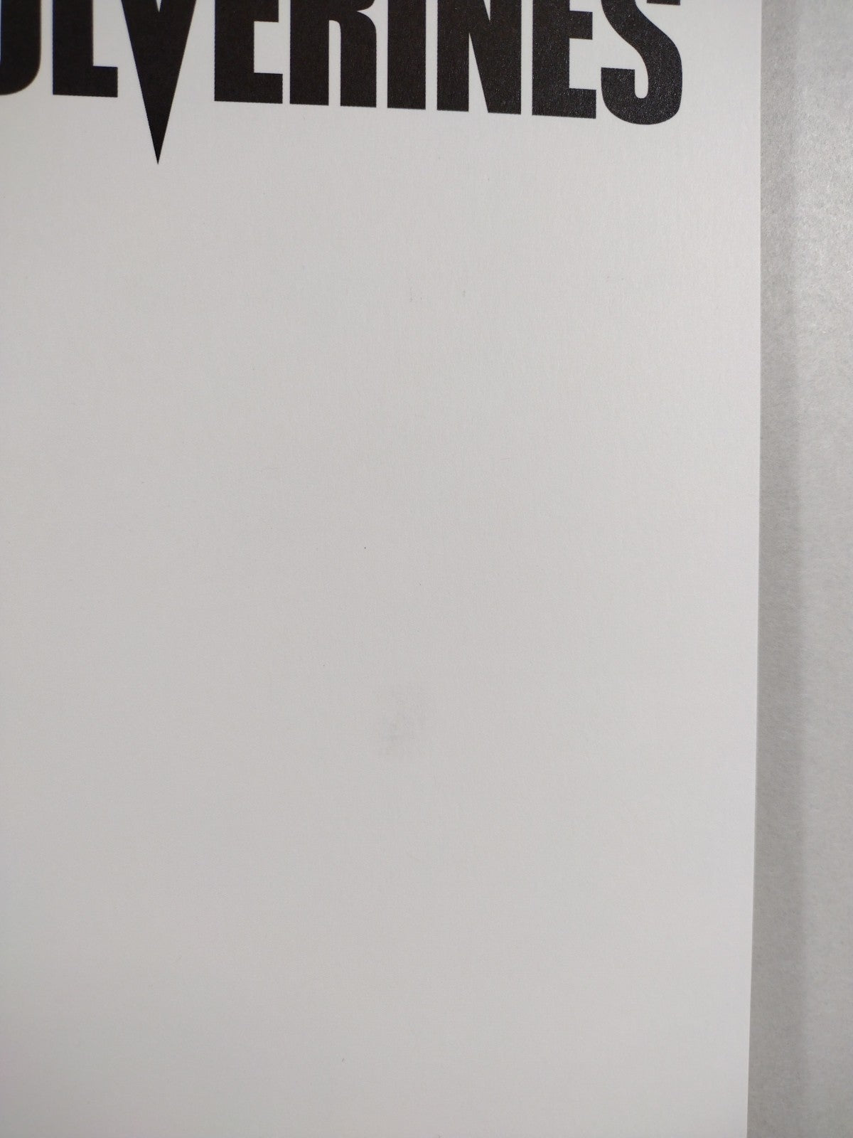 Wolverines #1 (2015) Marvel Blank Sketch Cover Variant Comic New NM