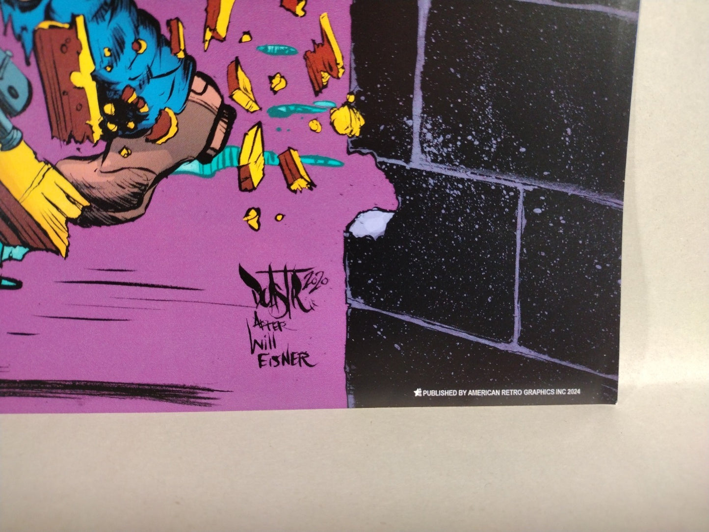 The Spirit (2024) Dave Castr 11X17" Comic Art ARG Poster Print 