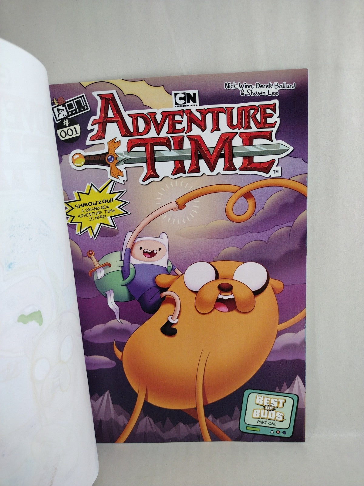 Adventure Time 1 (2025) Oni Press Sketch Cover Comic W Original Jose Guillen Art