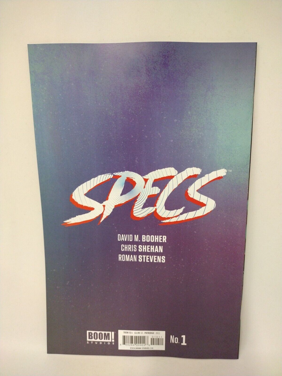 Specs #1 (2022) Skylar Patridge Cover A BOOM! Studios New NM