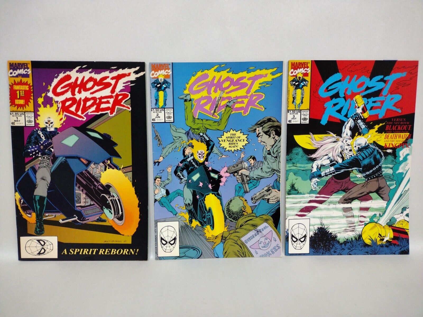 Ghost Rider (1990) Dan Ketch Marvel Comic Lot Set #1-50 Key Issues F-VF