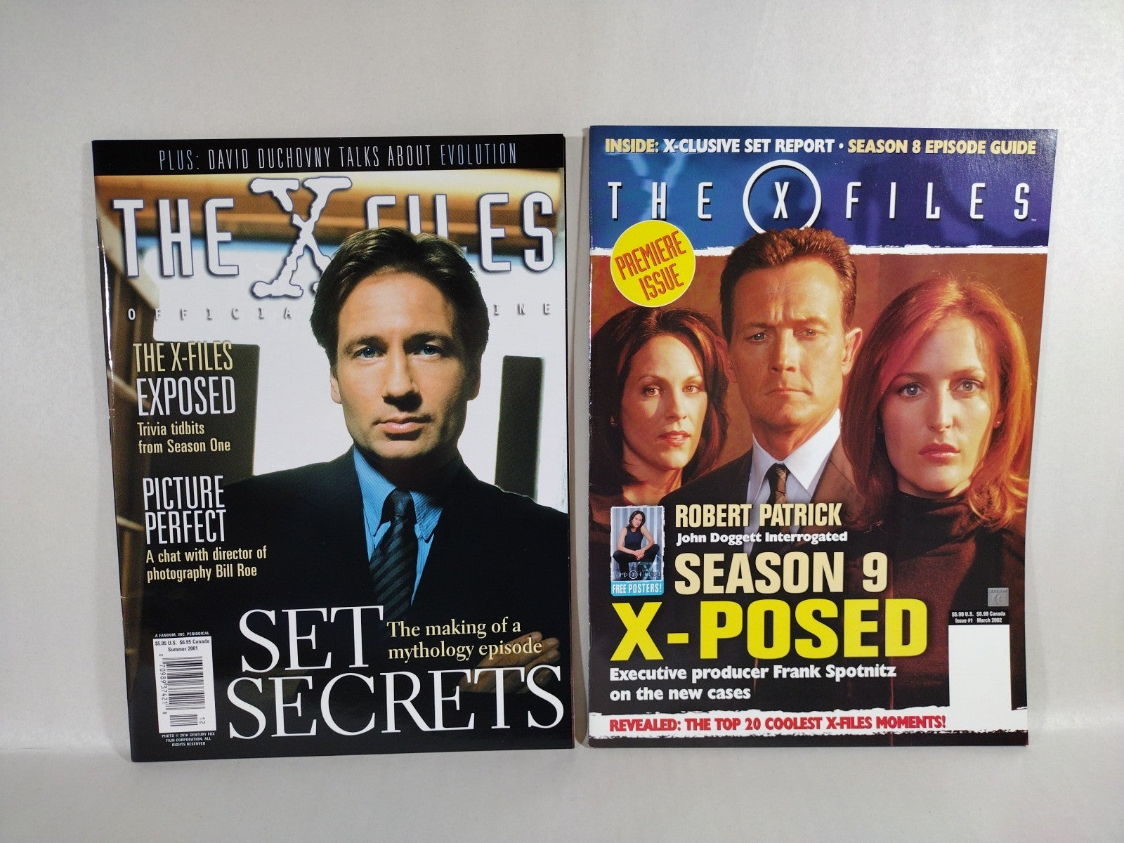 X-Files (1997) Official Magazine LOT of 15 David Duchovny Gillian Anderson