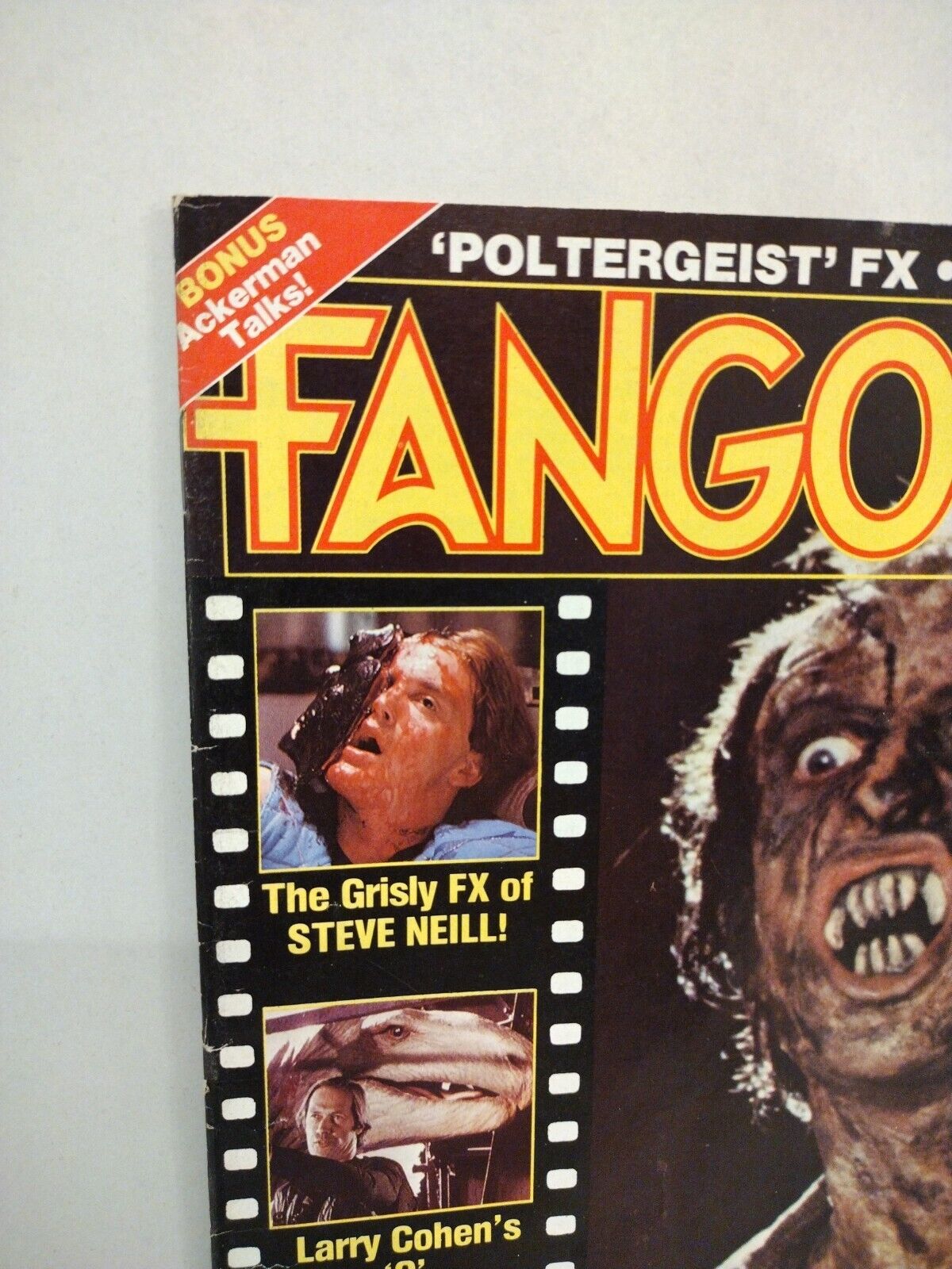 Fangoria Magazine 24 (1982) Starlog Xtro Poltergeist Larry Cohen Q Sender Horror