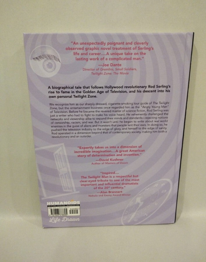 Twilight Man Rod Serling Birth of Television (2024) Humanoids HC New 