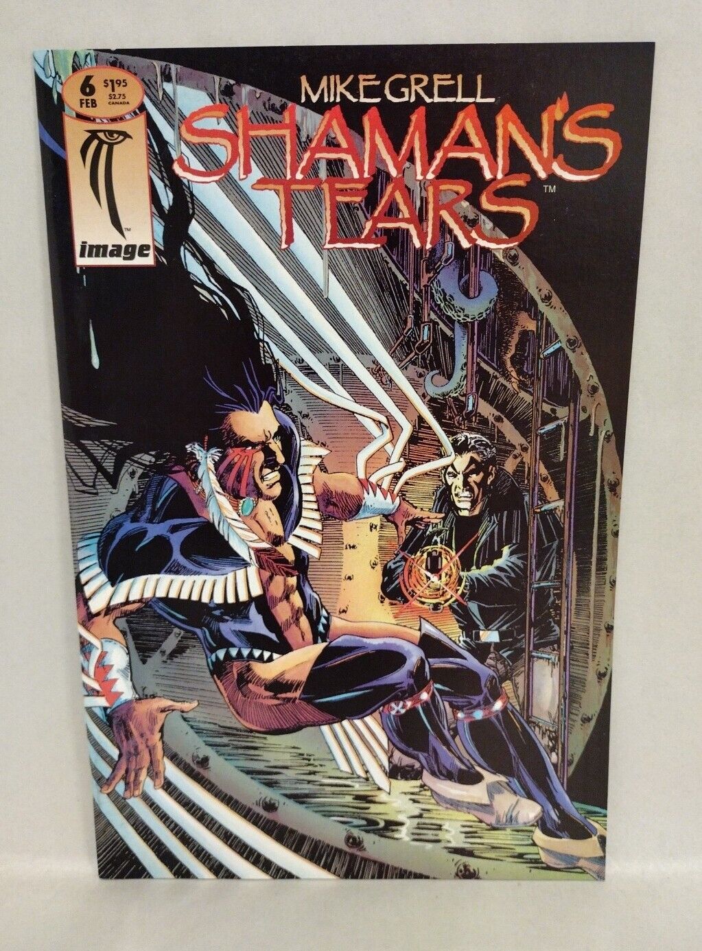 Mike Grell Shaman's Tears (1994) Image Comic Lot Set #3 4 5 6 7 Jon Sable X-Over