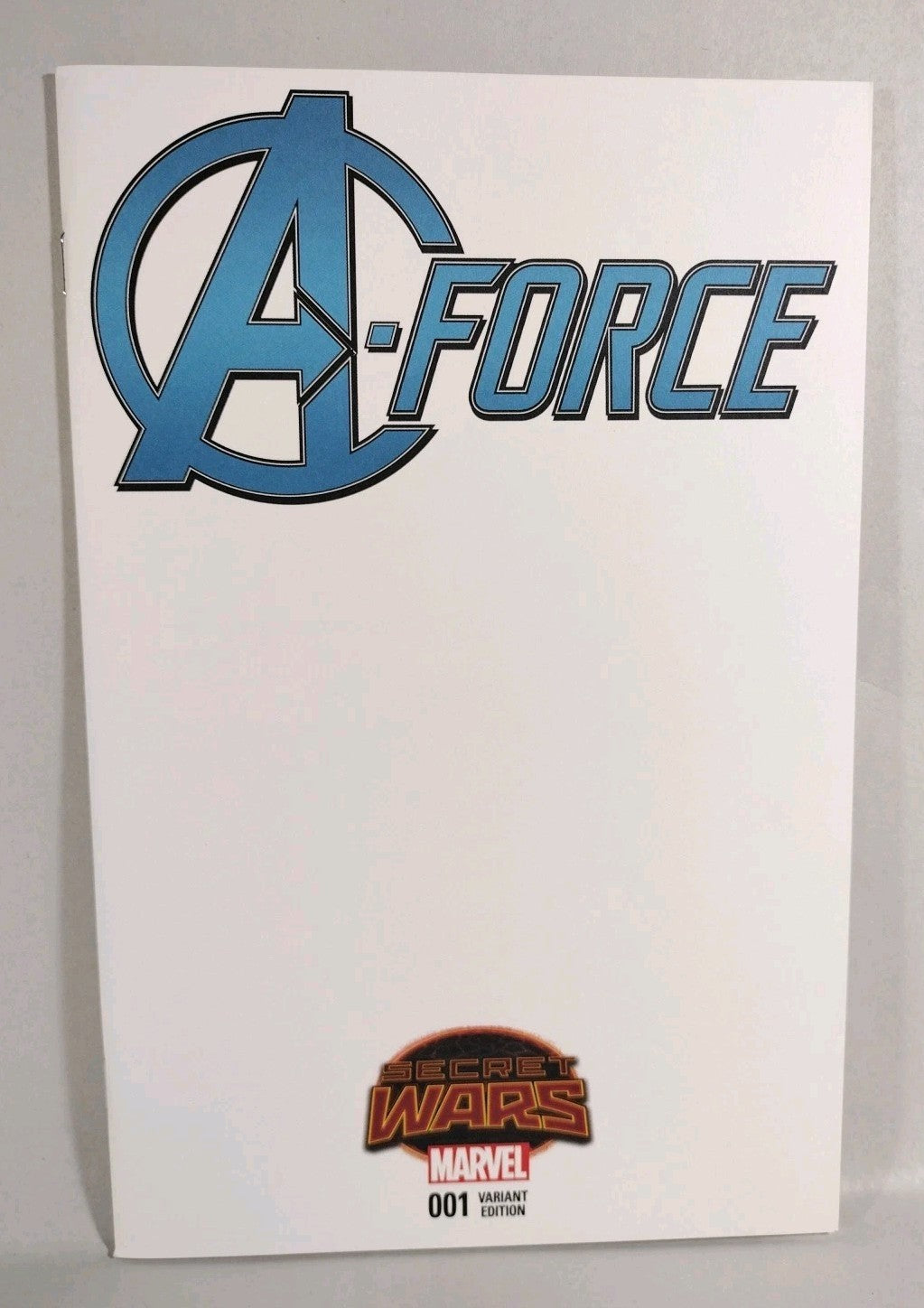 A-FORCE SECRET WARS #1 (2015) Marvel Blank Sketch Variant Cover Comic New NM