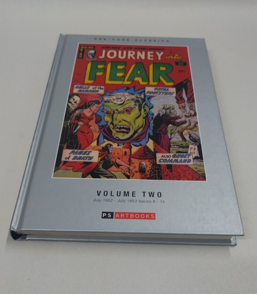 Journey Into Fear Vol 2 Hardcover Issues 8-14 Pre Code Horror ( New)