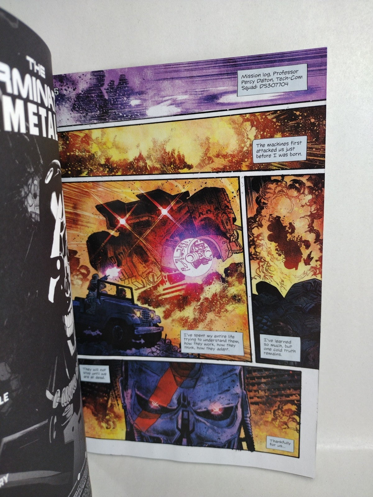 Terminator Metal #1 Dynamite 2025 Comic Sketch Variant Cvr W Original DCastr Art