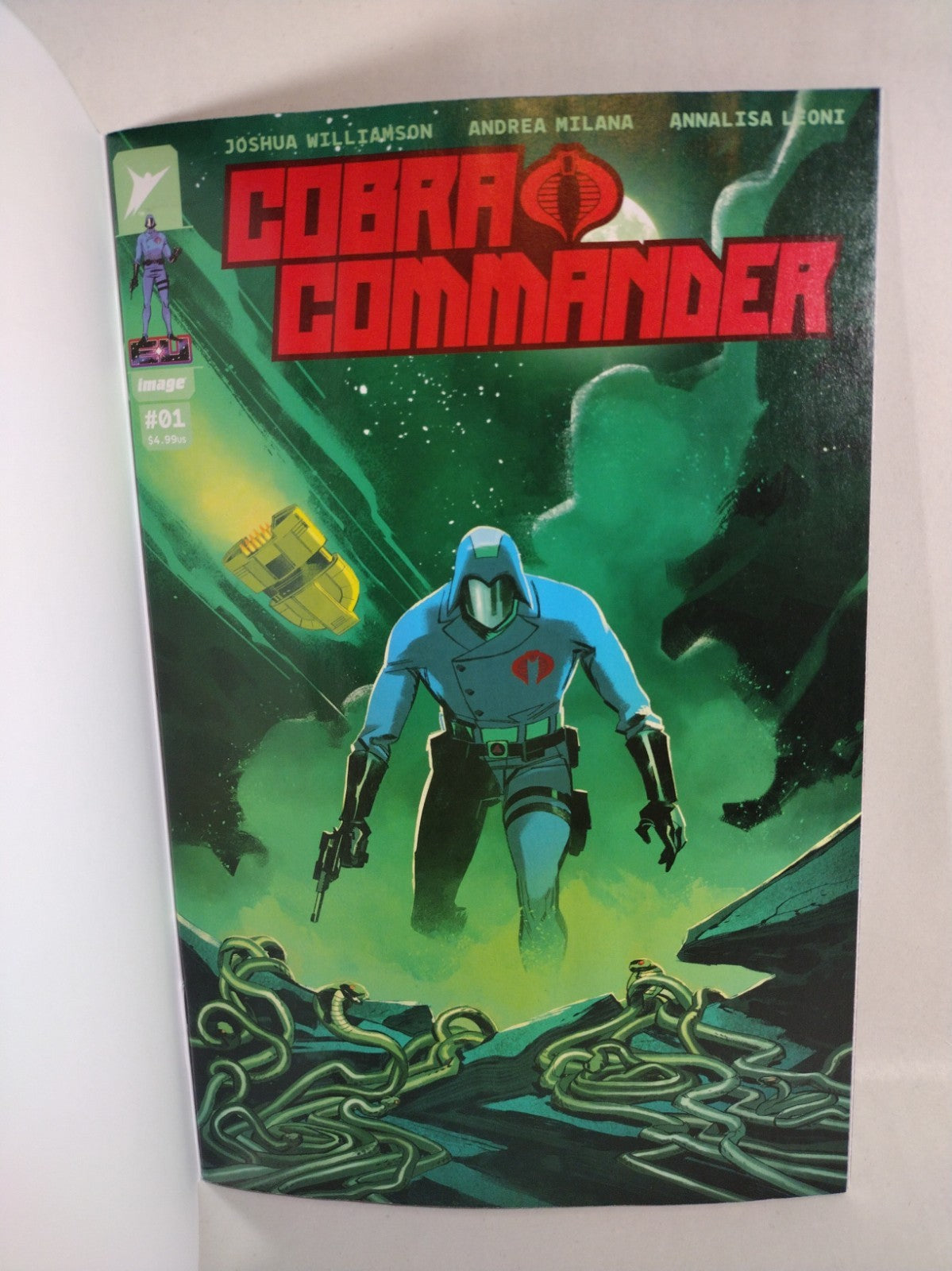 Cobra Commander #1 (2024) Image Skybound Blank Sketch Variant Comic New NM