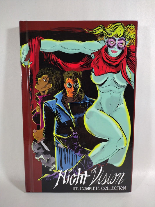 Night Vision (1992) Complete Rebel Studios Custom Bound Comic Hardcover ARG
