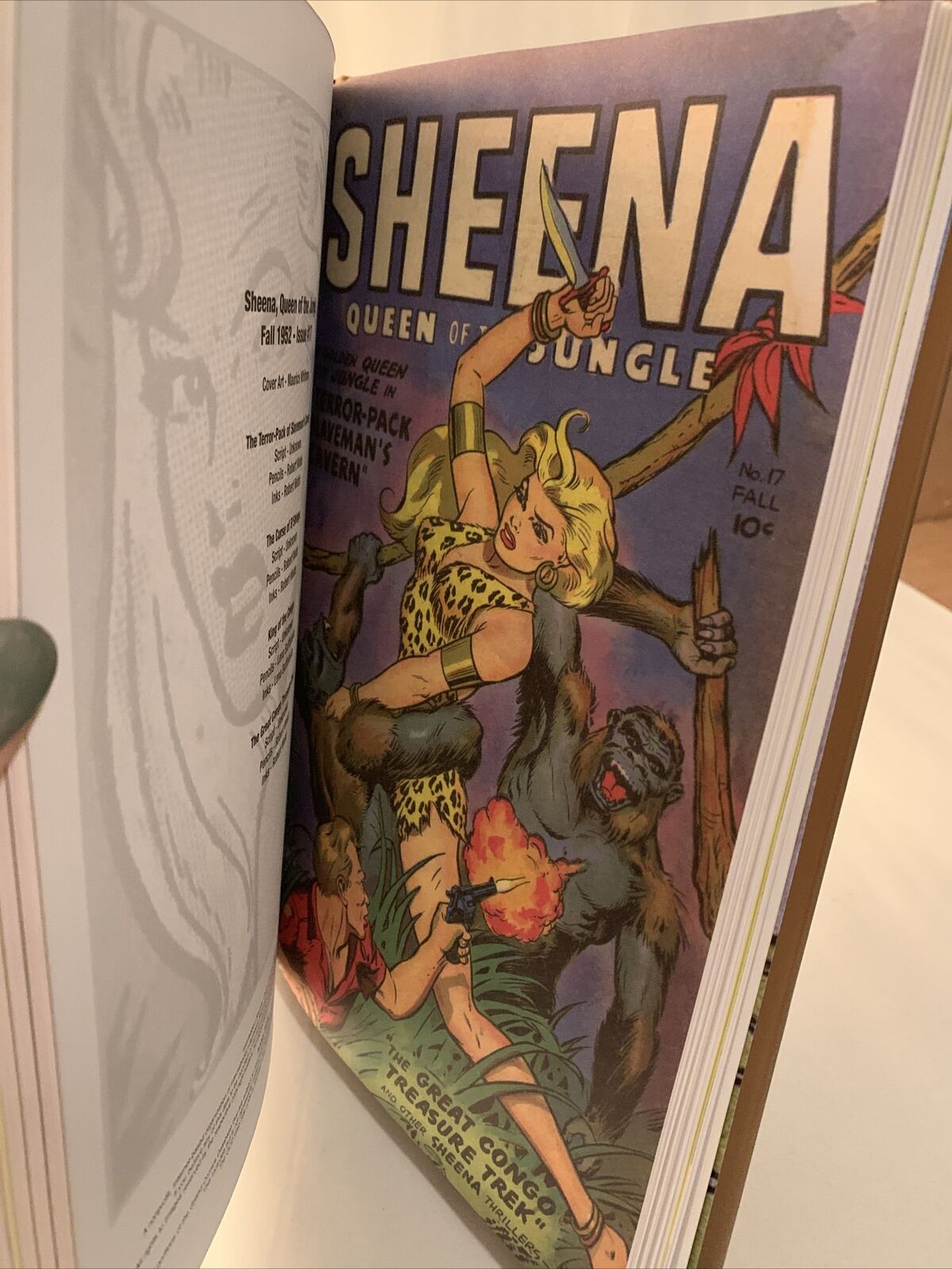 Sheena Queen of the Jungle Golden Age Vol 3, issues 11-18  HC  PS Artbooks 2014