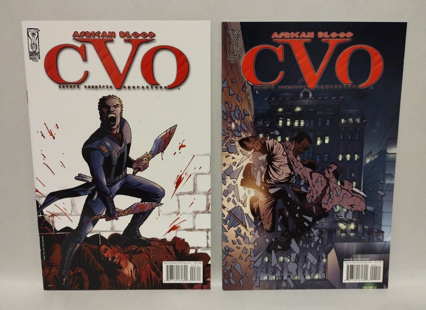 CVO (2005) IDW Comic African Blood Complete Series #1-4 + Infestation Special