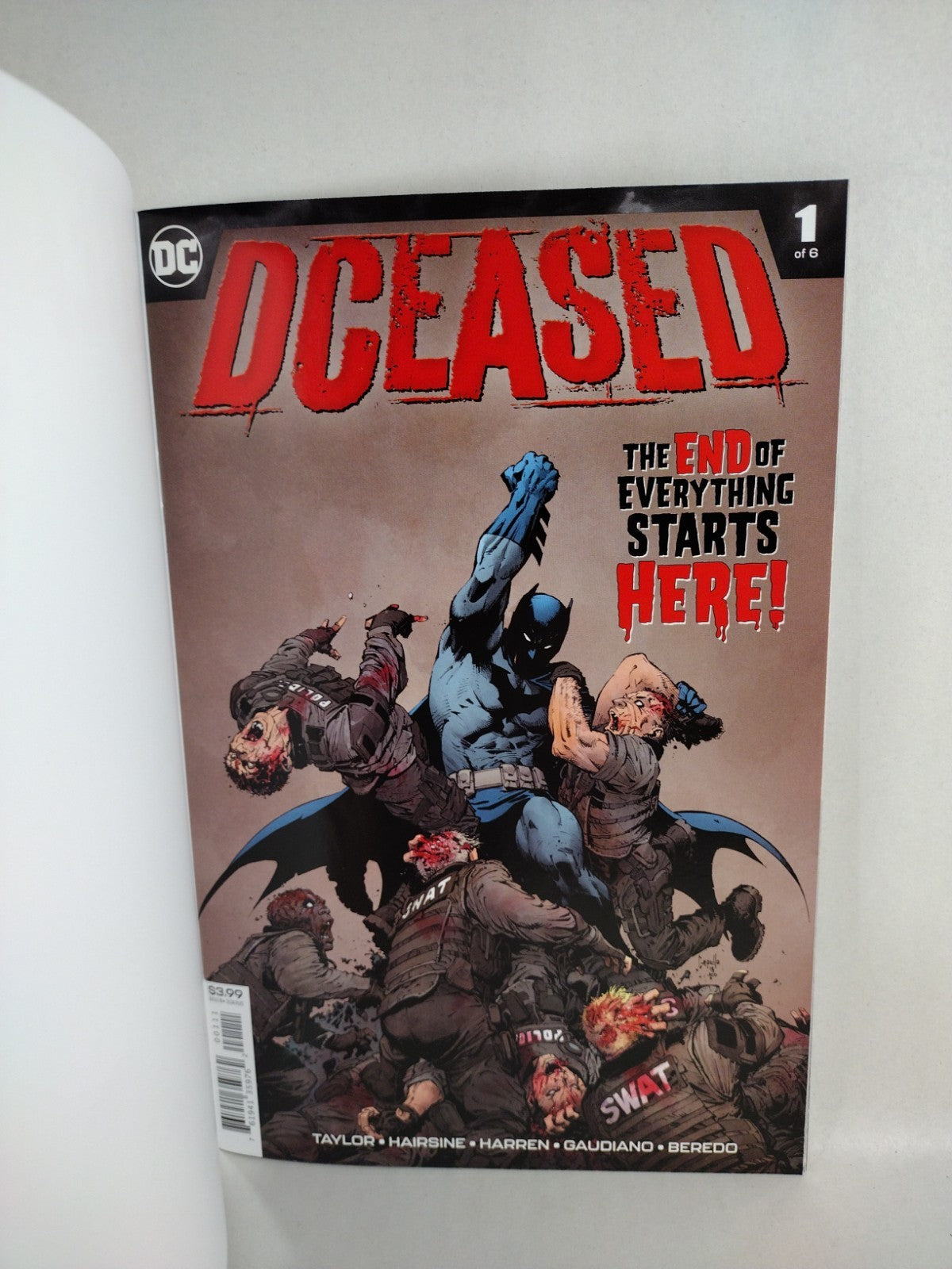 DCEASED #1 (2020) DC Comics Blank Sketch Variant Cover New NM