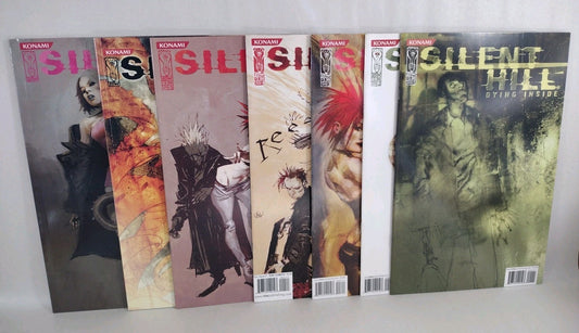 Silent Hill 2004 IDW Comic Lot Dying Inside 1-5 Amongst The Damned Grinning Man