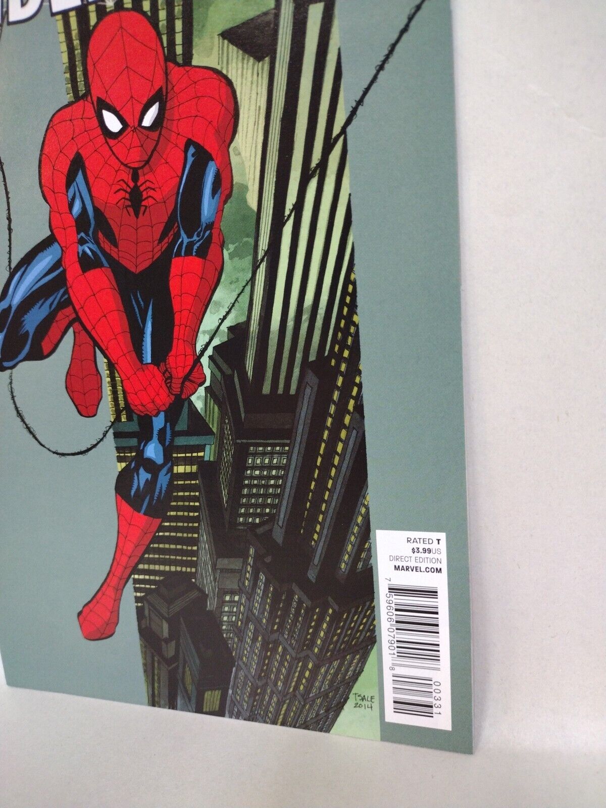 Amazing Spider-Man #3 (2014) Marvel Comics Tim Sale 1:25 Ratio Variant Silk NM