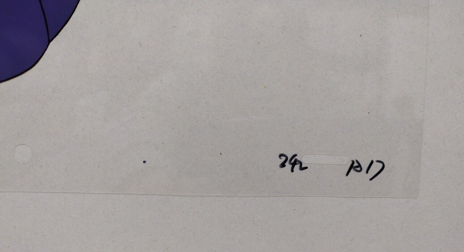 Street Sharks (1996) Original Animation Production Cel EP 38 W Dr Piranoid