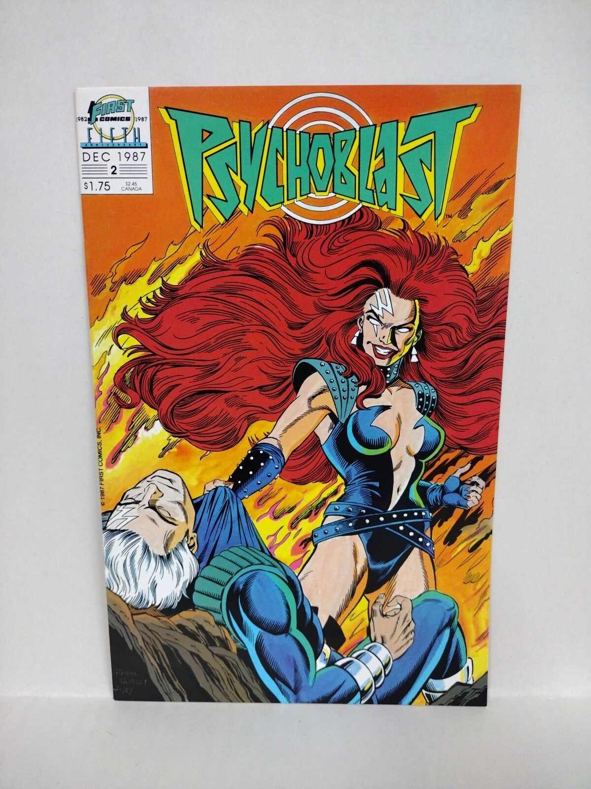 Psychoblast (1987) First Comic Set Lot #1 2 3 4 5 Steven Grant Rob Phipps