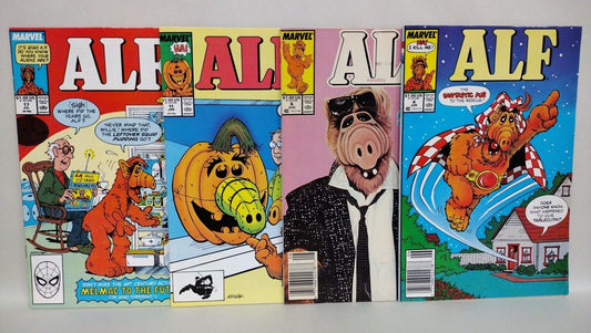 Alf (1988) Marvel Star Comic Lot Set #4 6 11 17 Gordon Shumway Halloween Issue