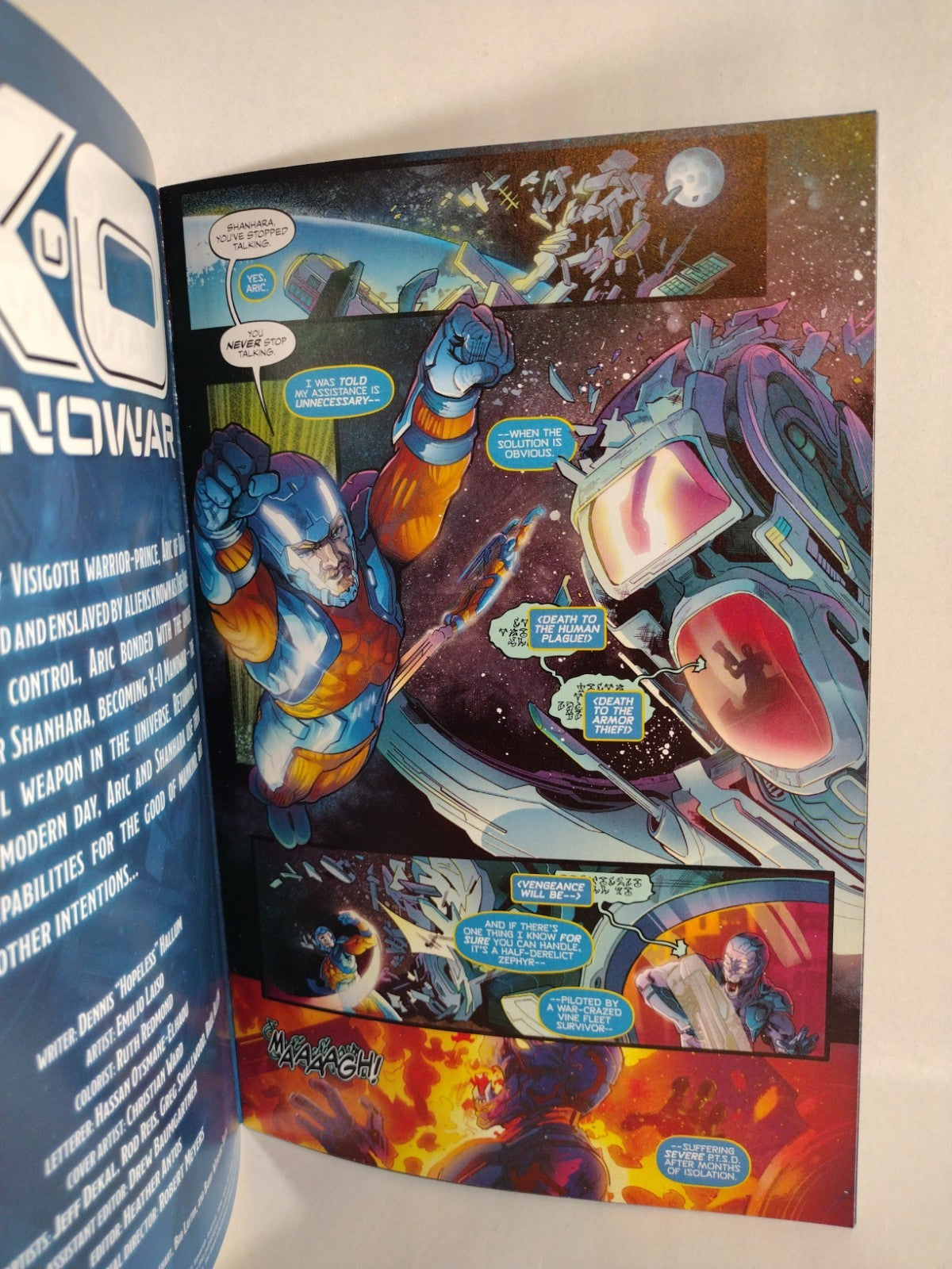 X-O Manowar #1 (2020) Valiant Comic Blank Sketch Cover Variant NM