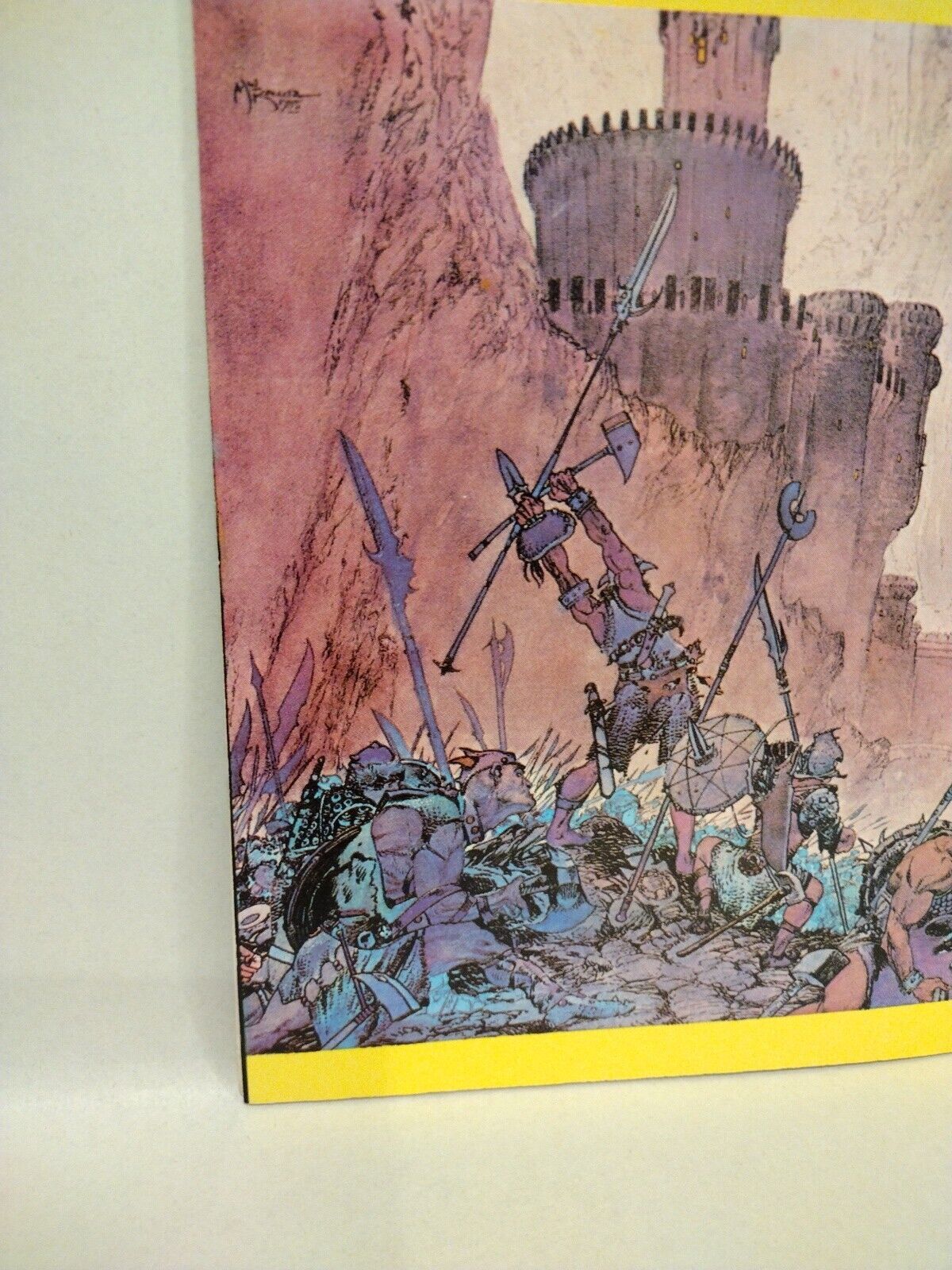 Conan Universe (1985) Marvel Comic Index Sourcebook Michael Kaluta Cover Art