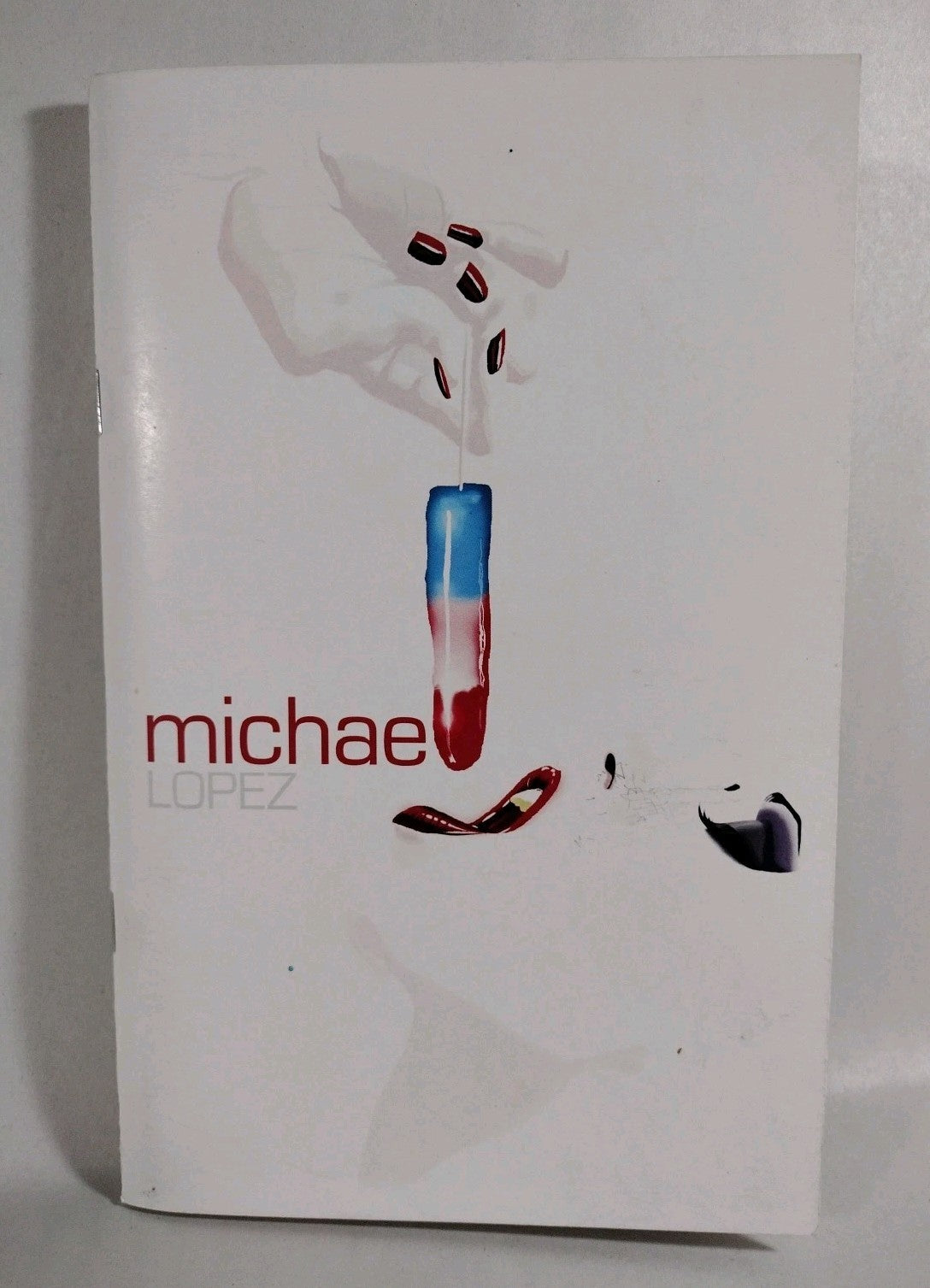 MICHAEL LOPEZ (2008) SKETCHBOOK 5.5 X 8.5" Comic Female Pin-ups Art book 