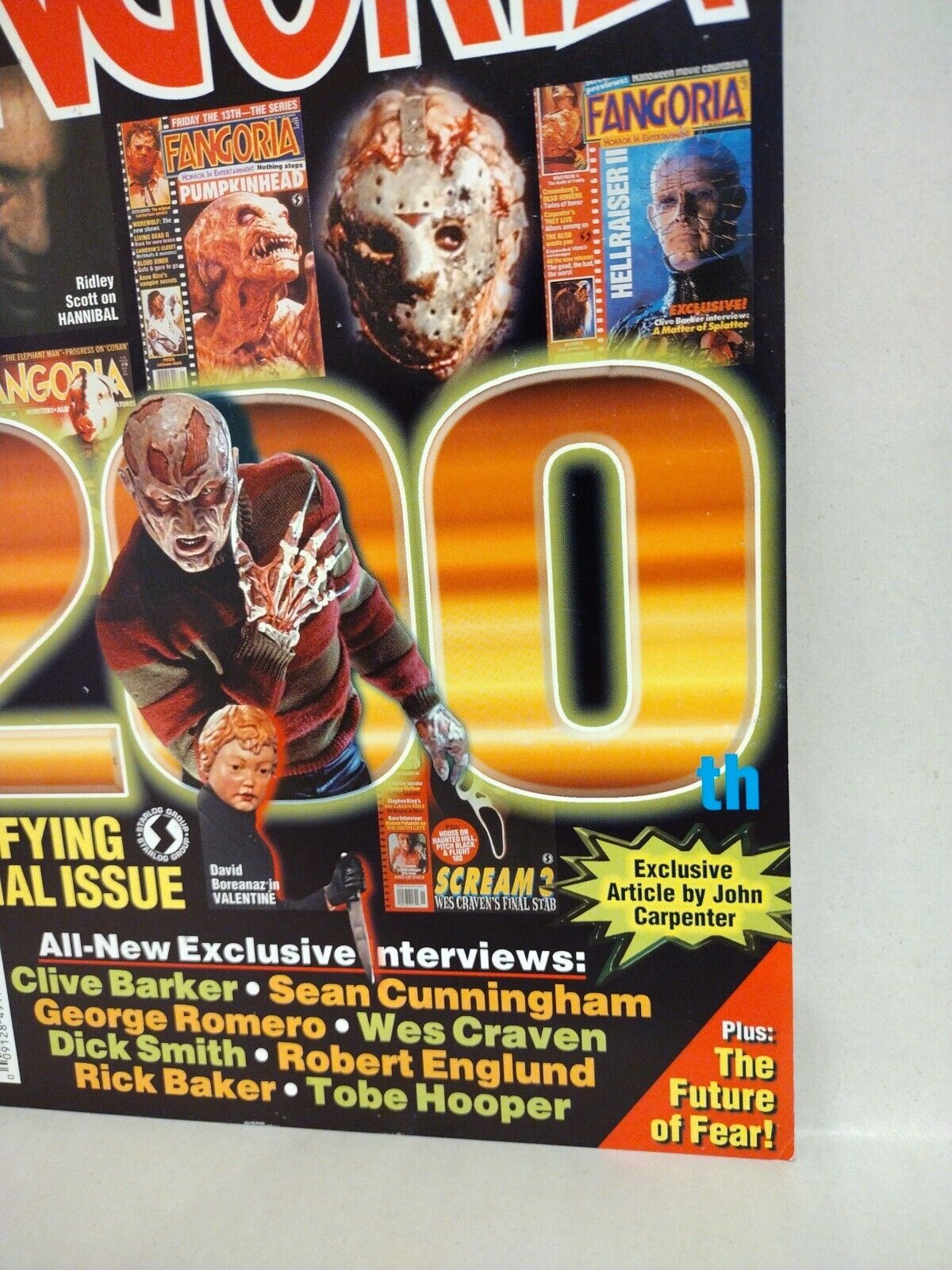 Fangoria Magazine #200 (2001) Freddy Krueger 100 Page Special 90s Horror History