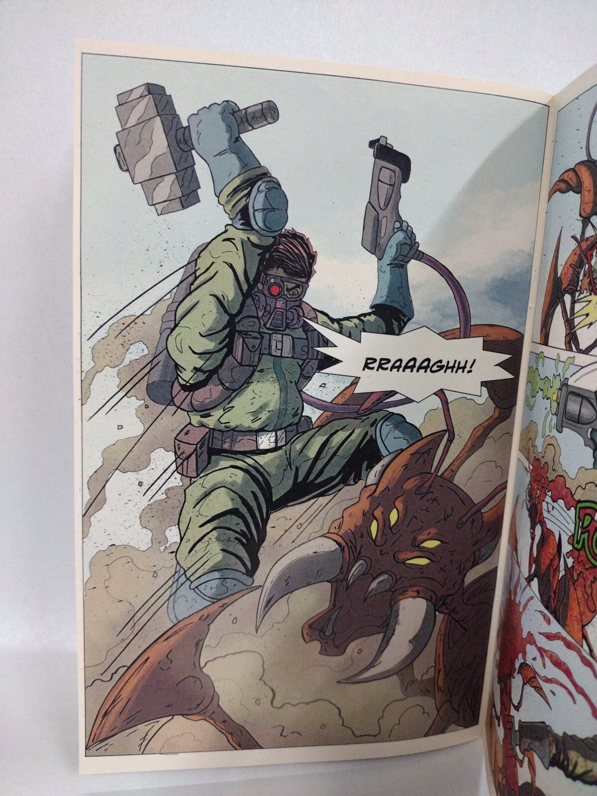 EL TOXICO 1 (2014) Negative Comic Sketch Cover Variant W Dave Castr Original Art