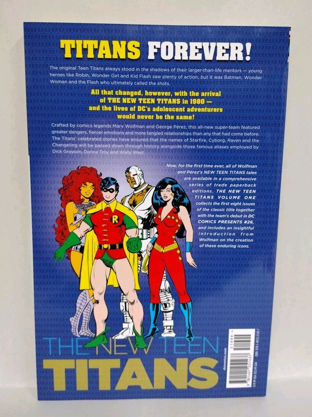 New Teen Titans Vol 1 (2014) DC TPB Marv Wolfman George Perez New 