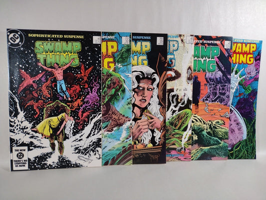 Swamp Thing (1984) DC Alan Moore Totleben Veitch Comic Lot #31 32 33 35 36 39