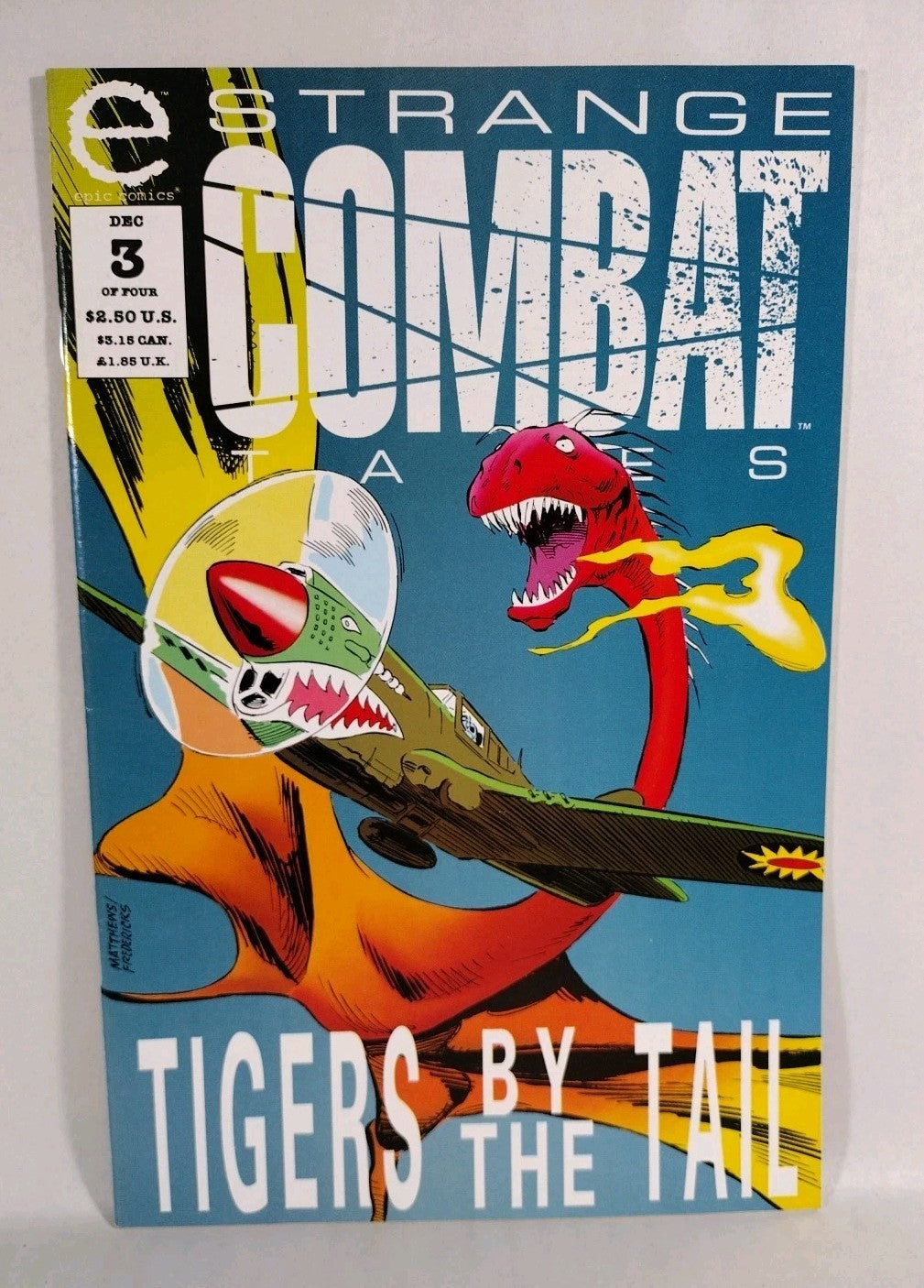 Strange Combat Tales (1993) Complete Epic Comic Set #1 2 3 4 Mature Theme