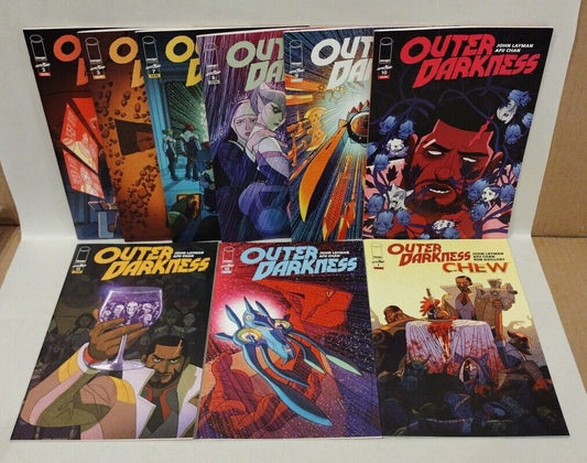 Outer Darkness (2018) Image Comic Lot Set 1 2 3 7 8 9 10 11 12 /Chew + Ashcan