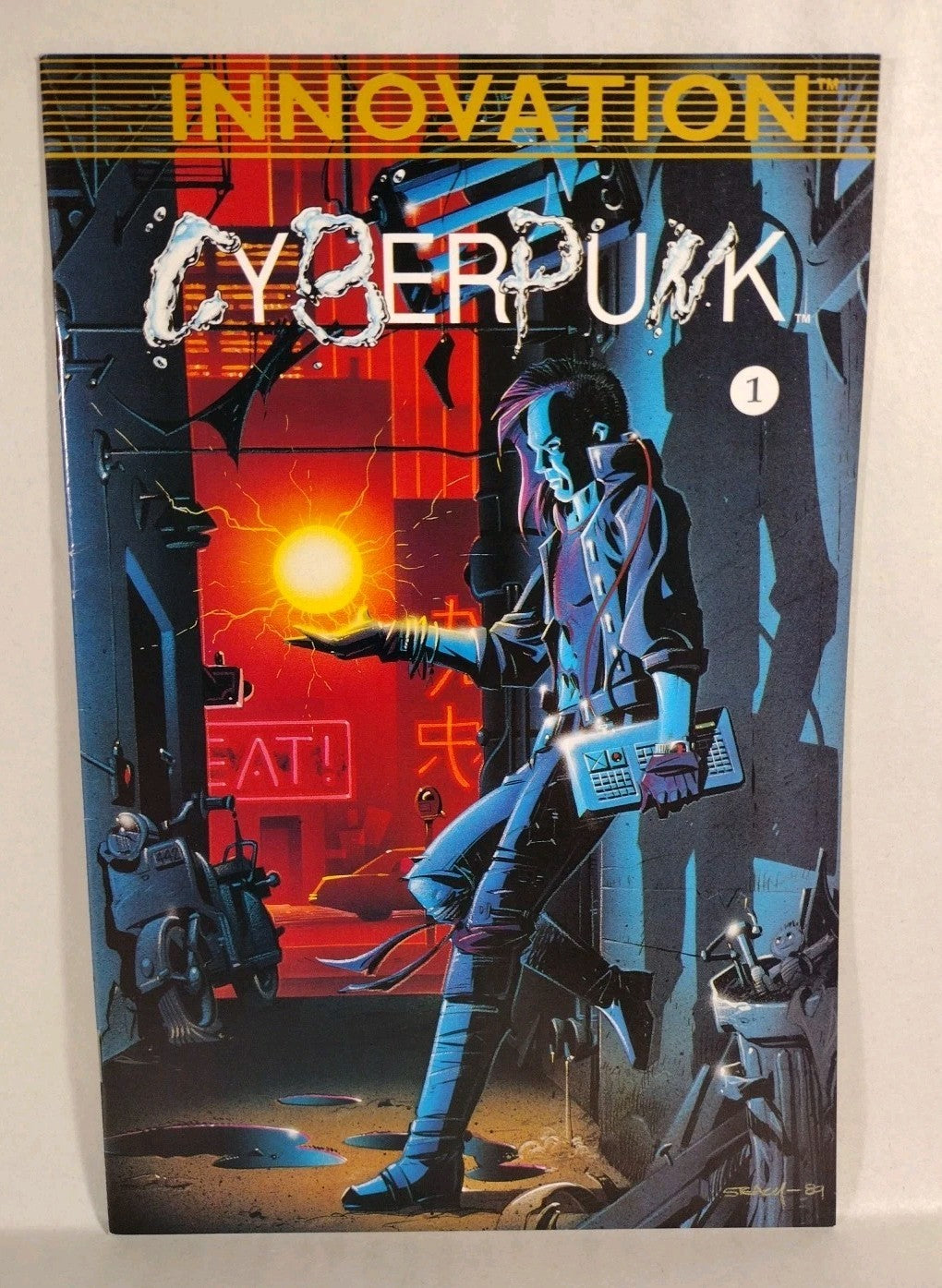 Cyberpunk (1990) Innovation Comic Set #1 2 Bk II 1-2 Seraphim Files 1 VG-VF