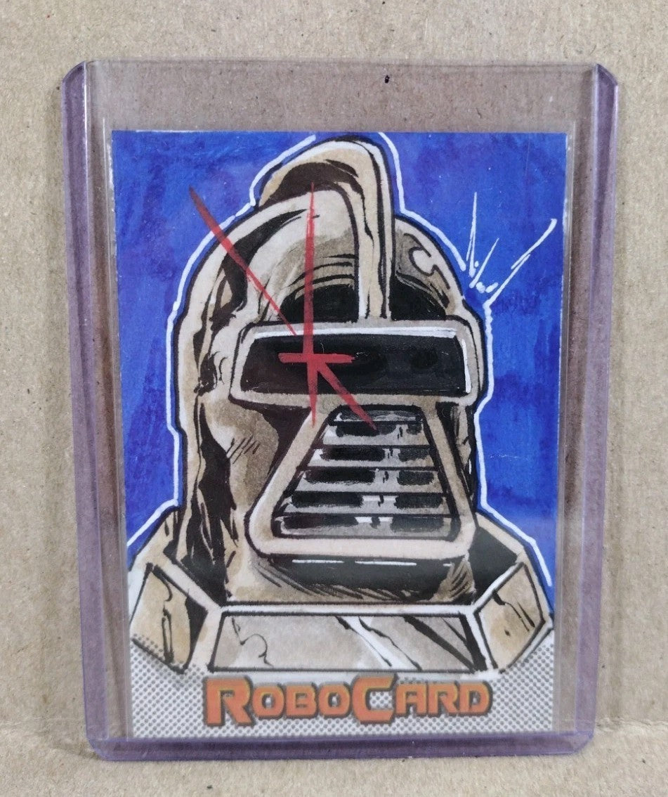 Robocard (2026) ARG Sketch Card W Original Dave Castr BSG Cylon Art