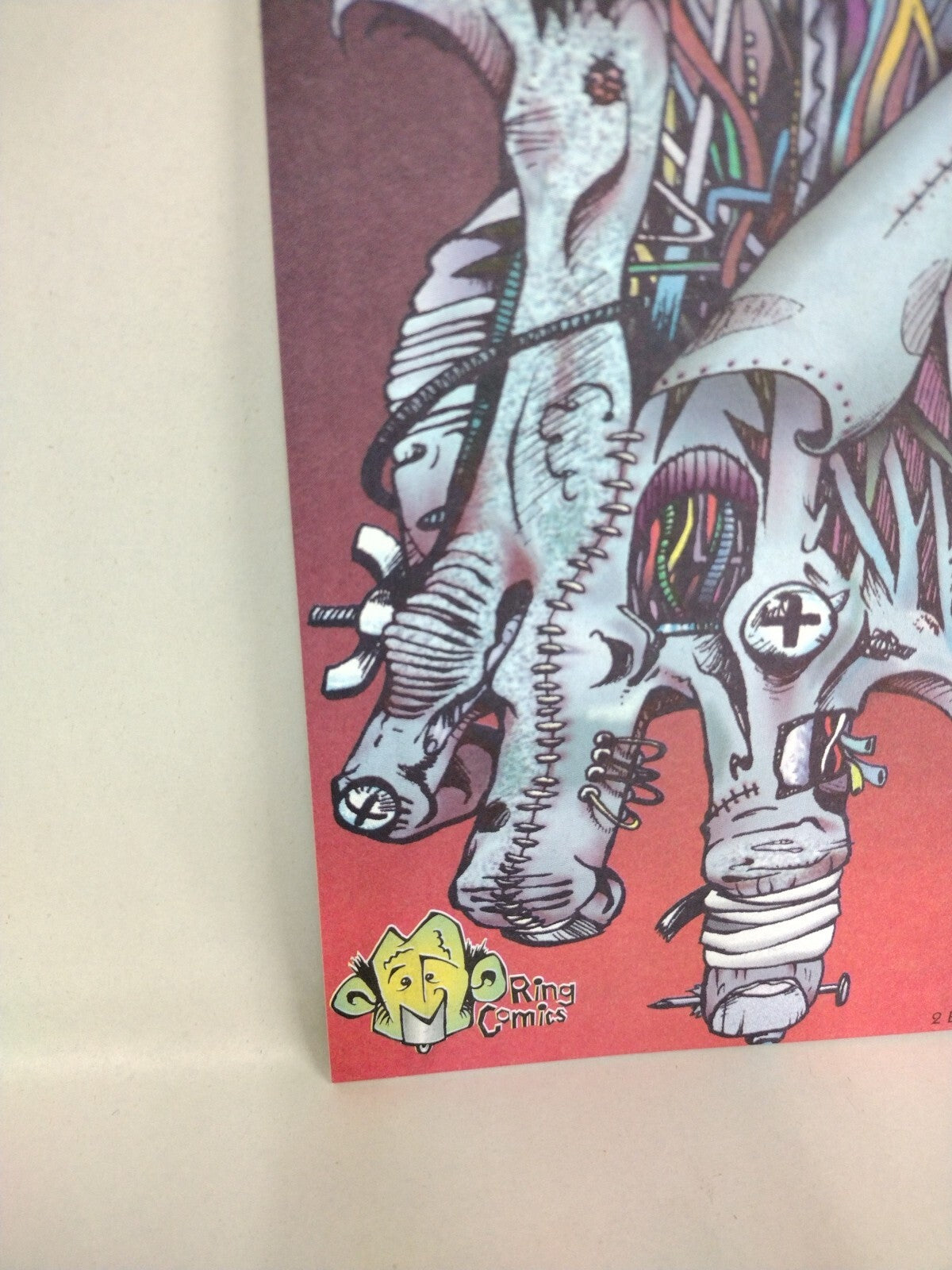 The MONSTER #1 (1996) Ring Comics Signed Derek Ring #483/1000 NM Indie