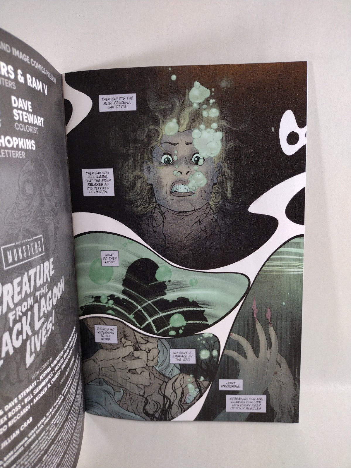 Creature From The Black Lagoon Lives #1 Image Comic Blank Sketch Cover Variant 