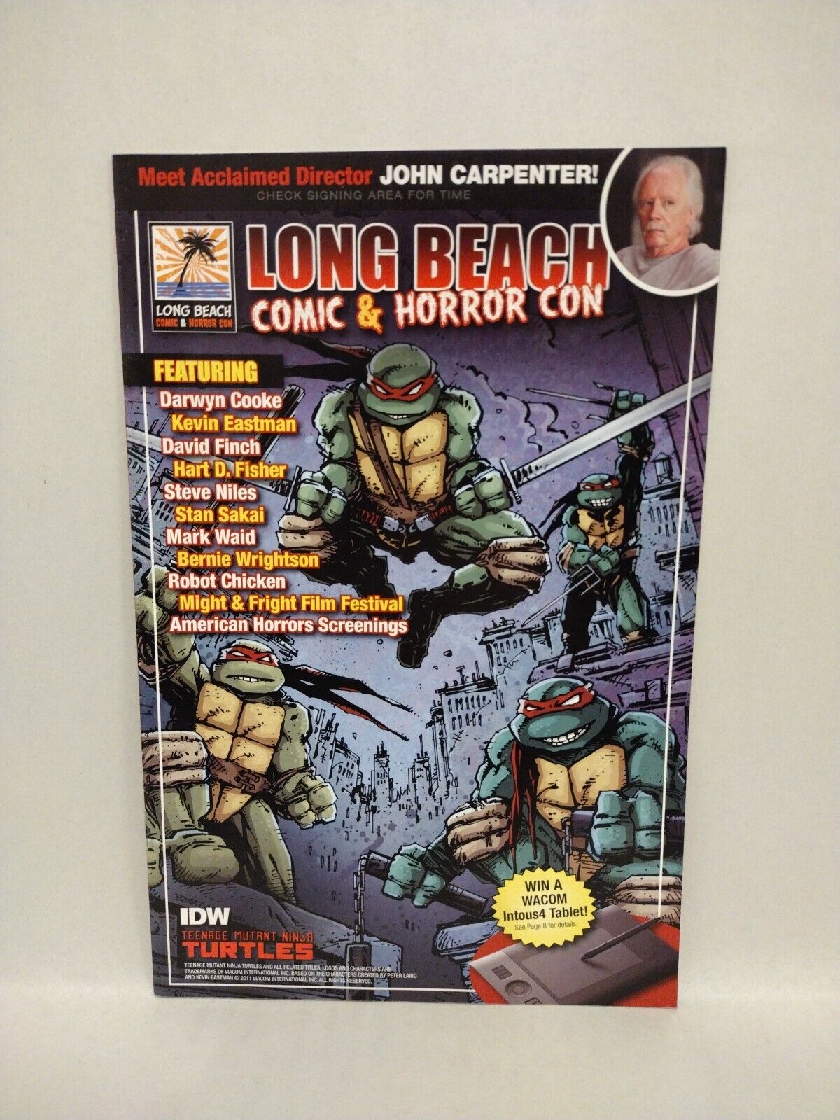 Long Beach Comic Con Convention Program Collection Lot 2009 2010 2011 2012 2013