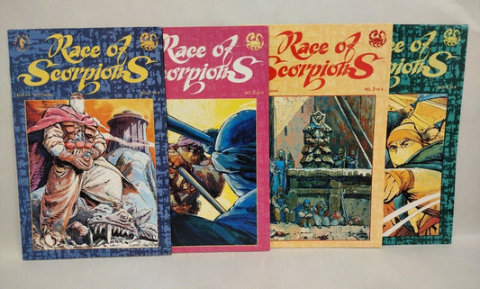 Race of Scorpions, Complete Set Issues 1-4 (Dark Horse, 1991)