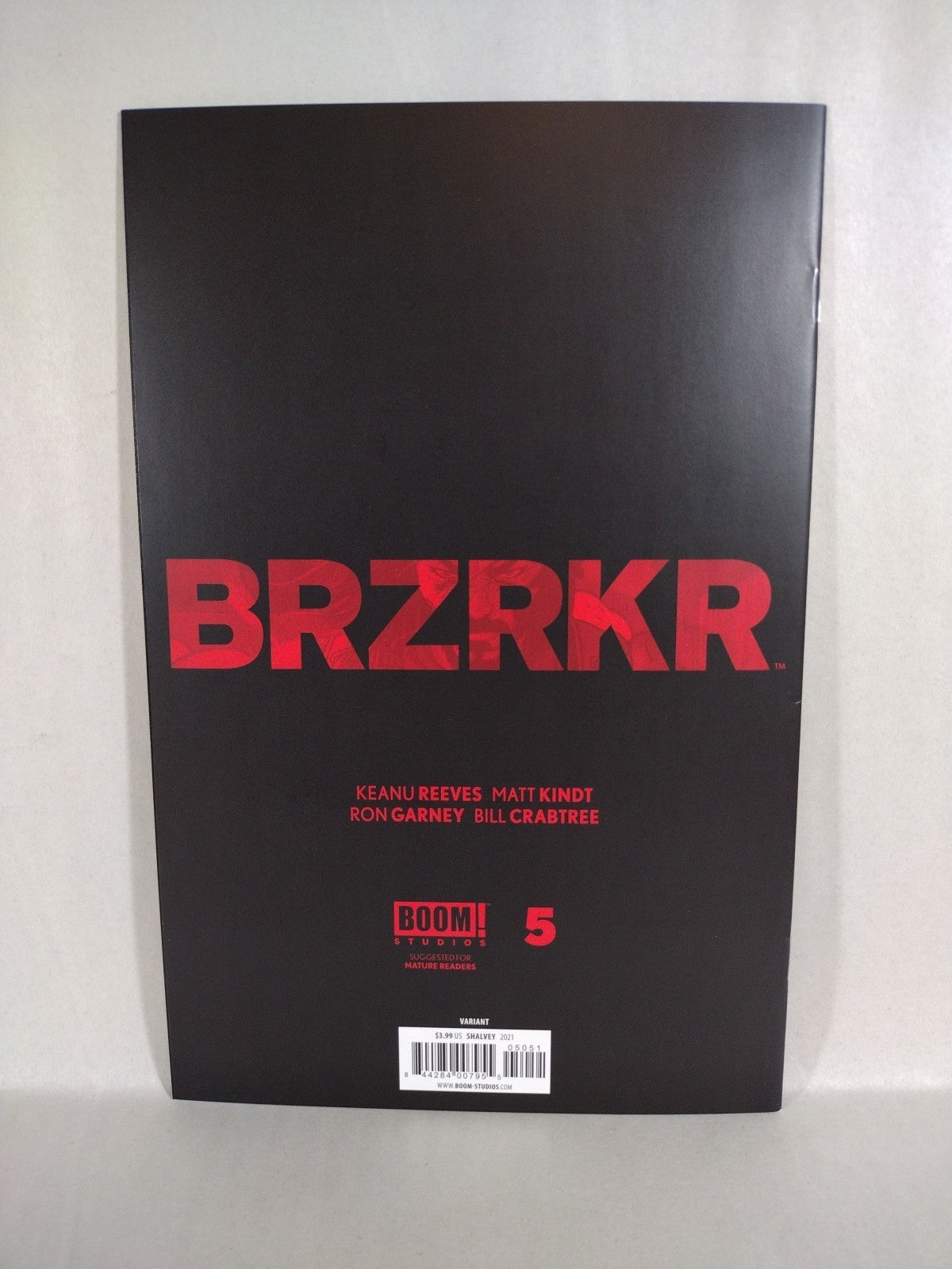 BRZRKR (2021) Boom Comic Lot #1 2 3 4 5 8 Poetry Of Madness 1 Keanu Reeves NM
